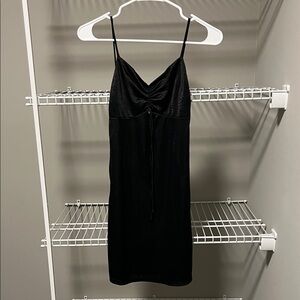 Elegant Black Mini Dress